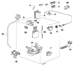 Схема №2 LAV4780 с изображением Блок управления Aeg 1293071039